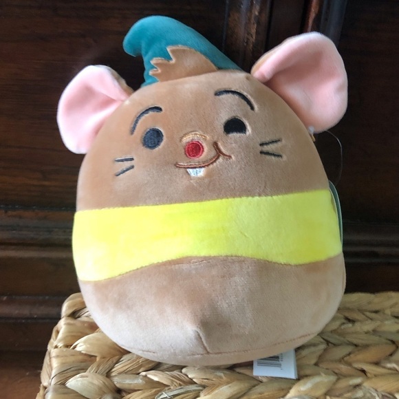 Squishmallows x Disney: Cinderella: Gus Gus Mouse 6.5” - Picture 1 of 5